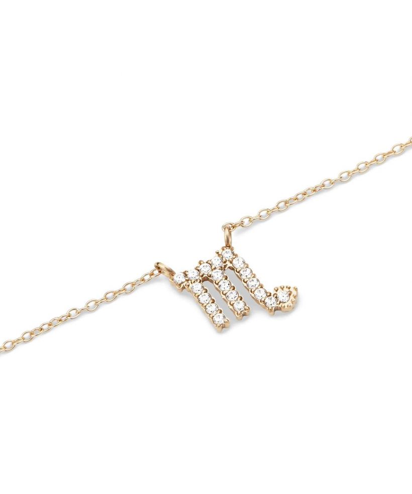 Náhrdelník Daniel Wellington Crystal Zodiac Chain Gold Scorpio