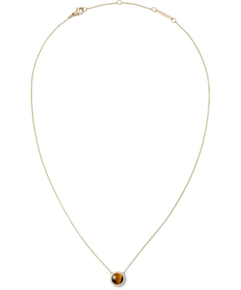 Náhrdelník Daniel Wellington Audrey Tiger Eye Gold