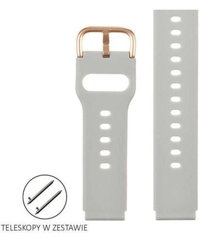 Řemínek Pacific Silicone 18 mm