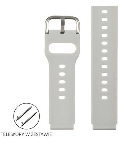 Řemínek Pacific Silicone 18 mm