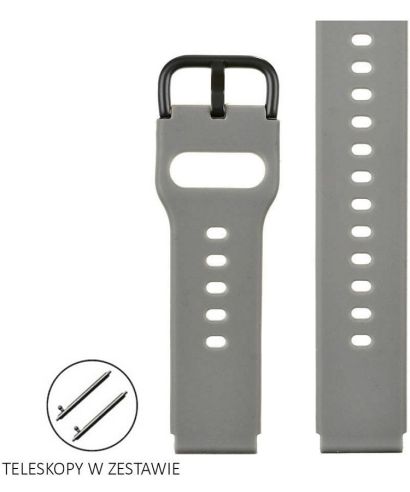Řemínek Pacific Silicone 22 mm