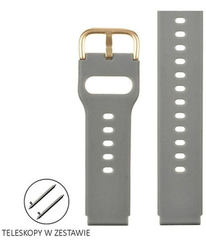 Řemínek Pacific Silicone 18 mm