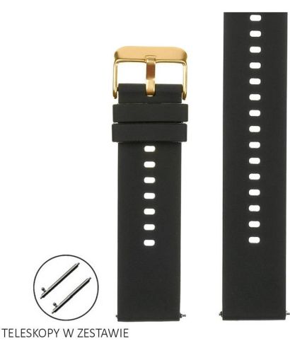 Řemínek Pacific Silicone 18 mm