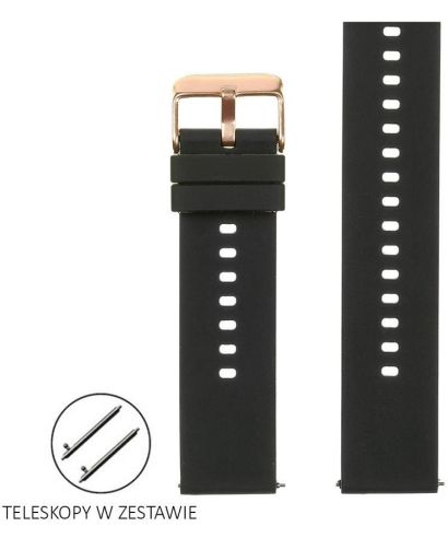 Řemínek Pacific Silicone 20 mm