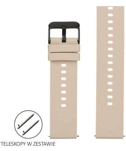 Řemínek Pacific Silicone 18 mm