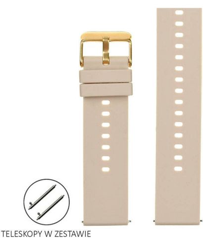 Řemínek Pacific Silicone 18 mm