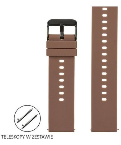 Řemínek Pacific Silicone 18 mm