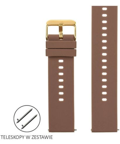 Řemínek Pacific Silicone 18 mm