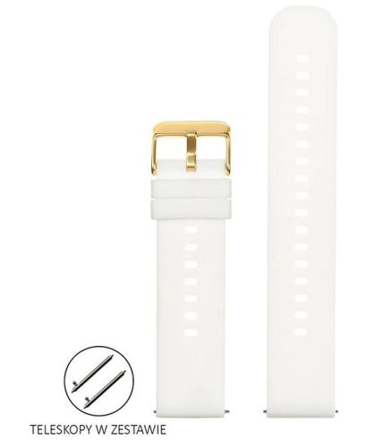 Řemínek Pacific Silicone 18 mm