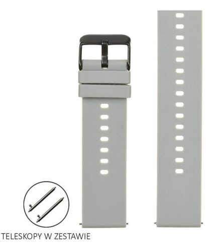 Řemínek Pacific Silicone 22 mm