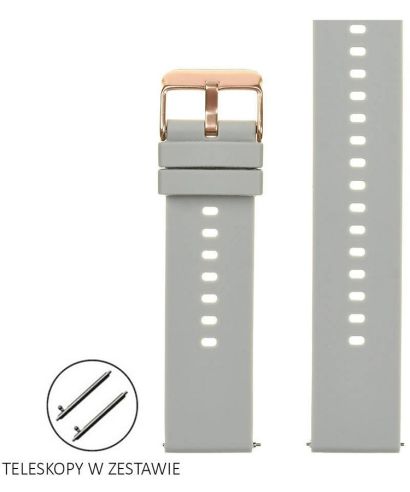 Řemínek Pacific Silicone 18 mm