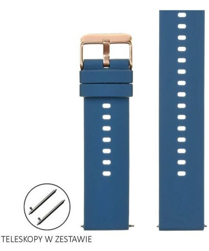 Řemínek Pacific Silicone 18 mm
