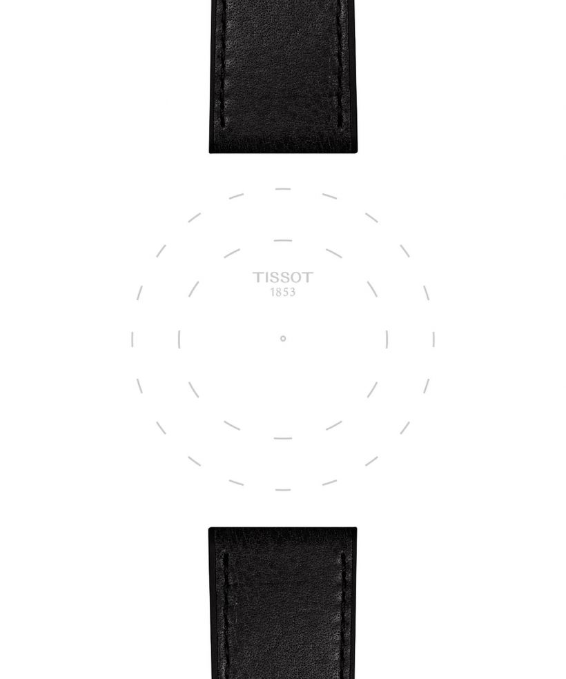 Řemínek Tissot Leather Black