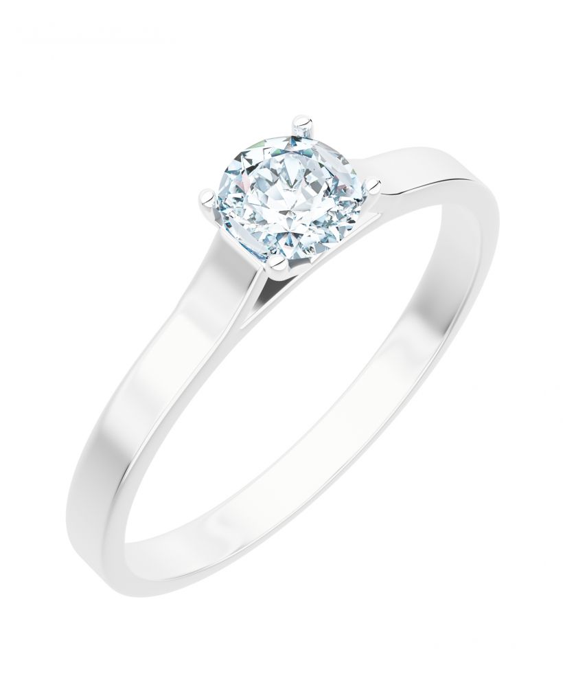Prsten Bonore - Bílé Zlato 585 - Diamant 0,7 Ct