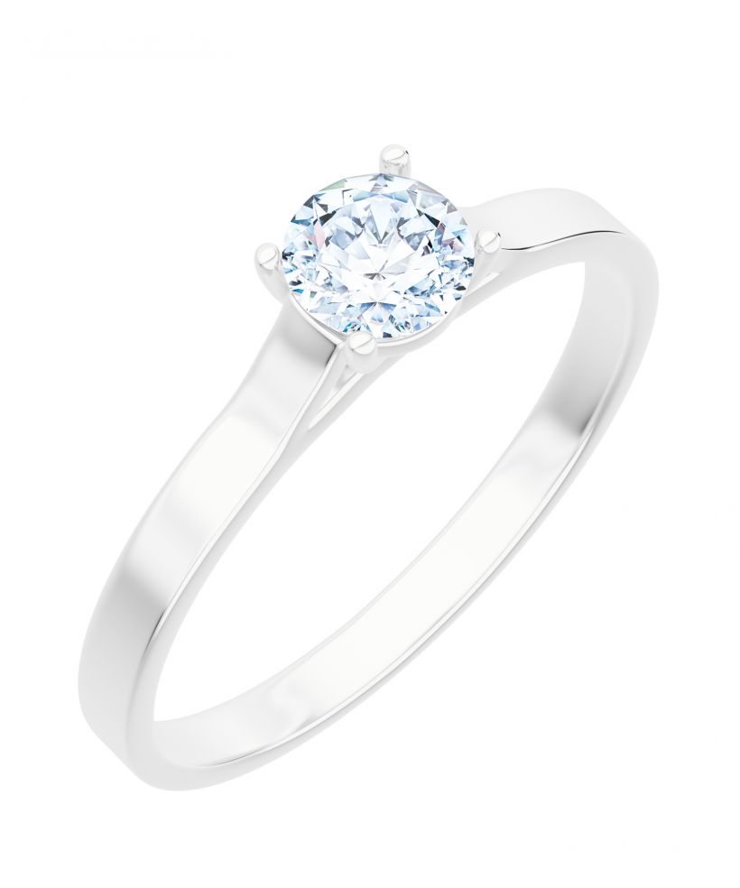 Prsten Bonore - Bílé Zlato 585 - Diamant 0,7 Ct