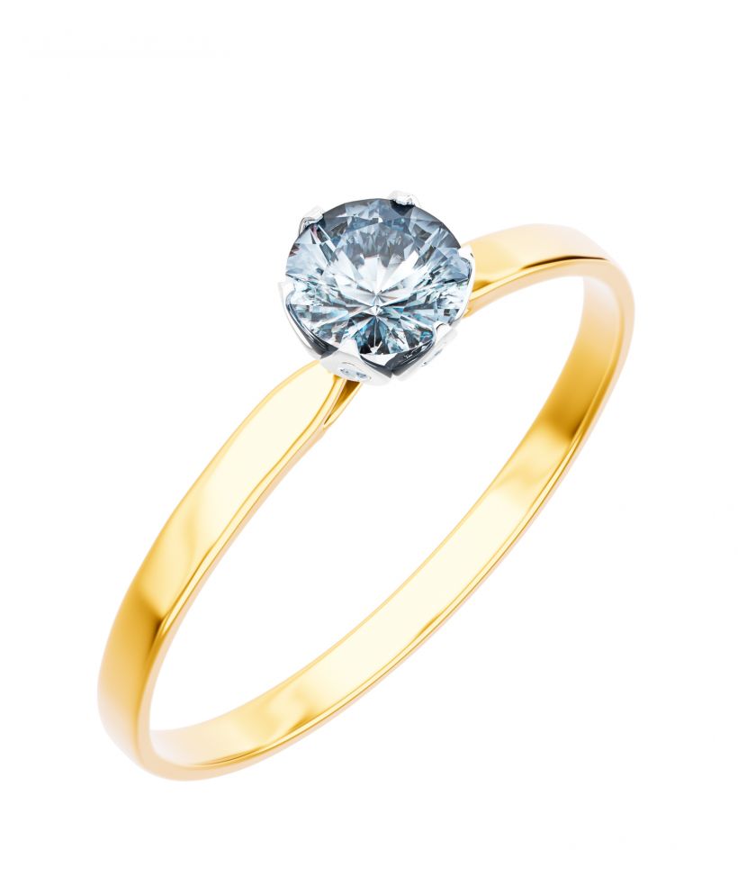 Prsten Bonore - Zlato 585 - Diamant 1 Ct