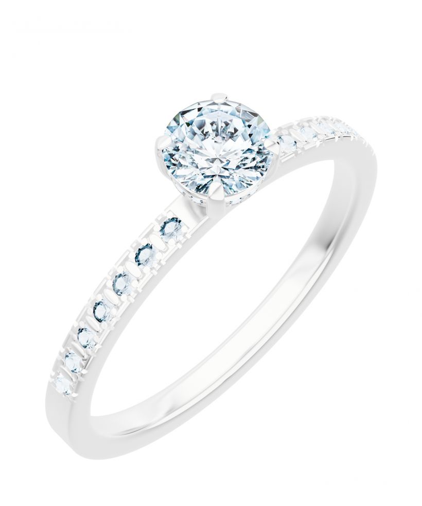 Prsten Bonore - Bílé Zlato 585 - Diamant 1 Ct