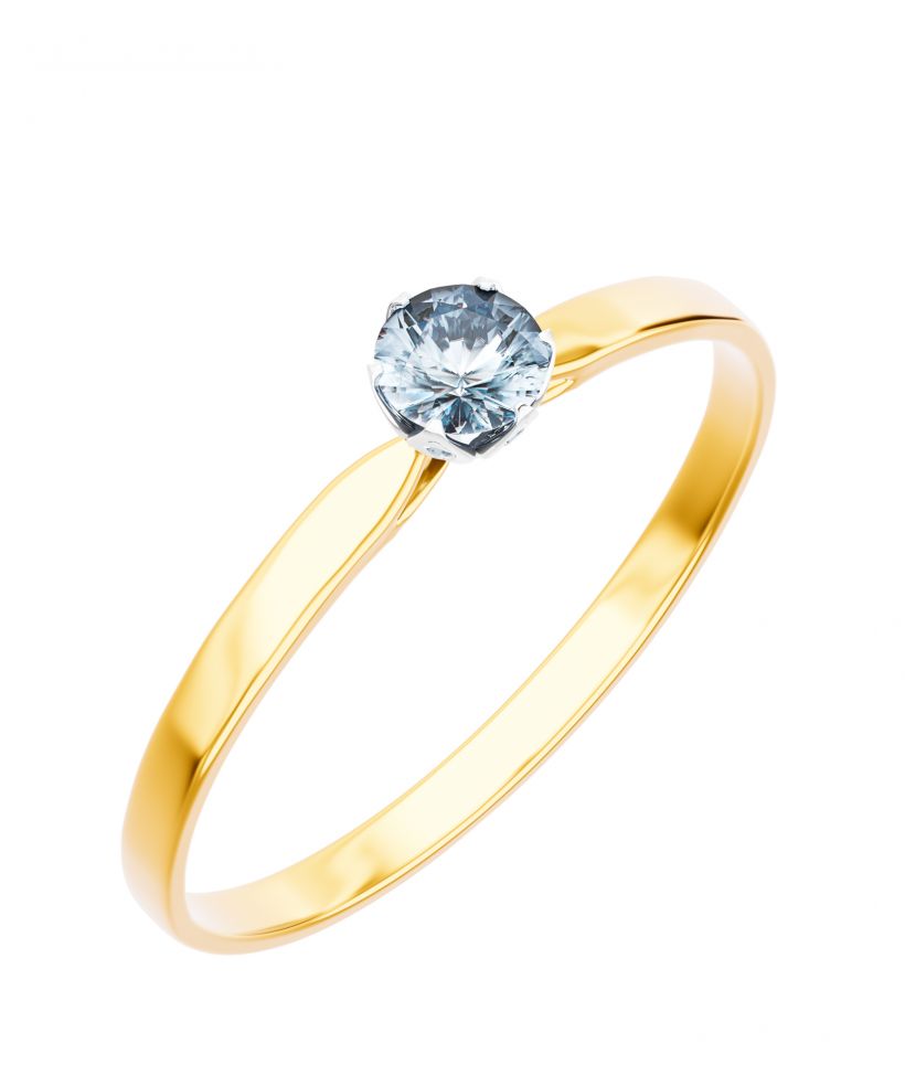 Prsten Bonore - Zlato 585 - Diamant 0,5 Ct