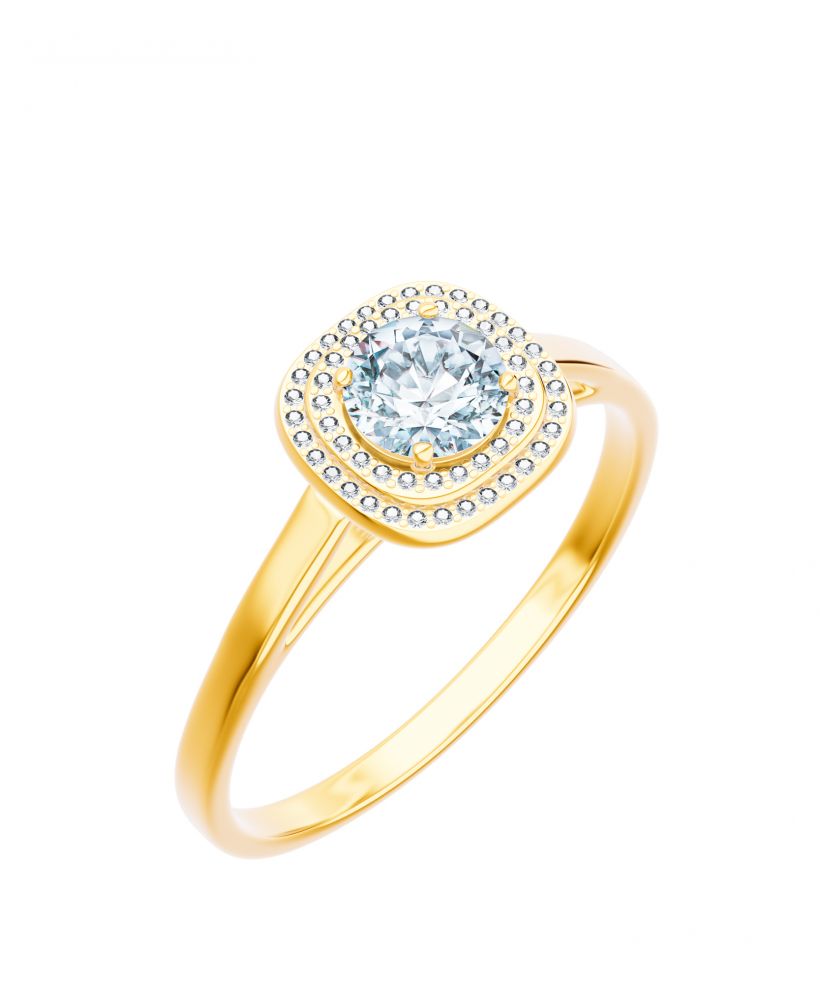 Prsten Bonore - Zlato 585 - Diamant 1 Ct