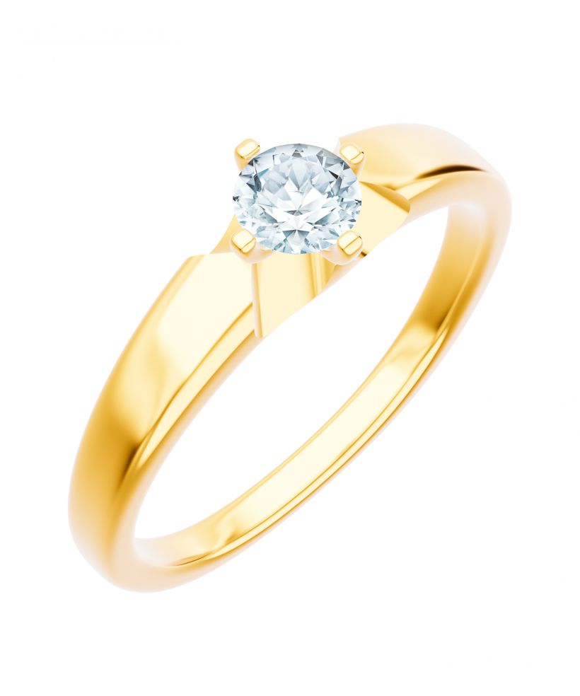 Prsten Bonore - Zlato 585 - Diamant 0,5 Ct