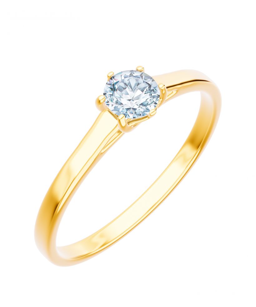 Prsten Bonore - Zlato 585 - Diamant 0,5 Ct