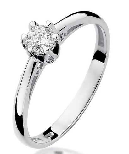 Prsten Bonore - Bílé Zlato 585 - Diamant 0,15 Ct