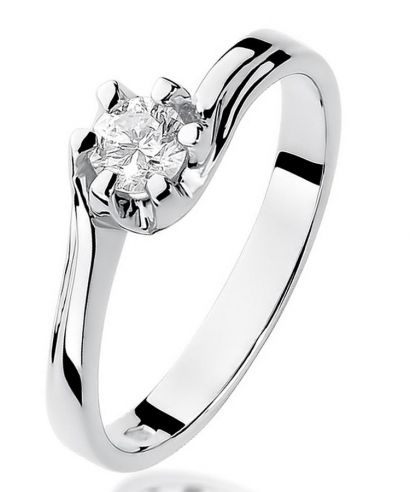 Prsten Bonore - Bílé Zlato 585 - Diamant 0,3 Ct