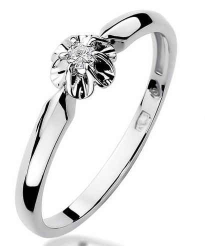Prsten Bonore - Bílé Zlato 585 - Diamant 0,04 Ct