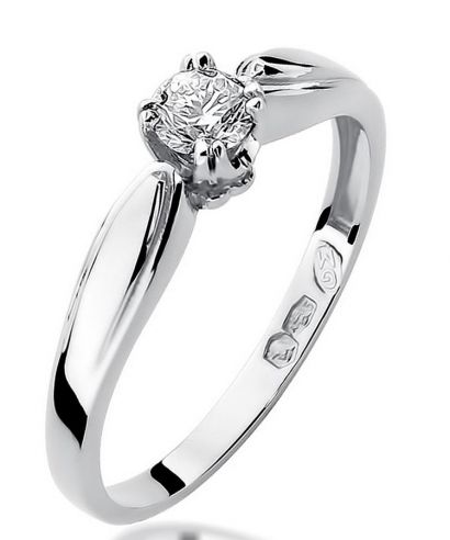 Prsten Bonore - Bílé Zlato 585 - Diamant 0,24 Ct