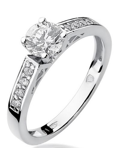 Prsten Bonore - Bílé Zlato 585 - Diamant 0,3 Ct