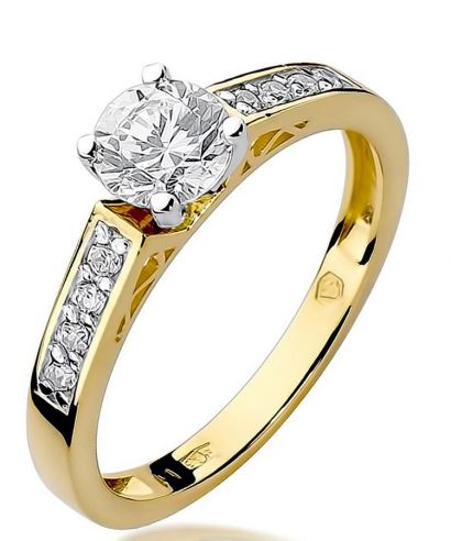 Prsten Bonore - Zlato 585 - Diamant 0,3 Ct