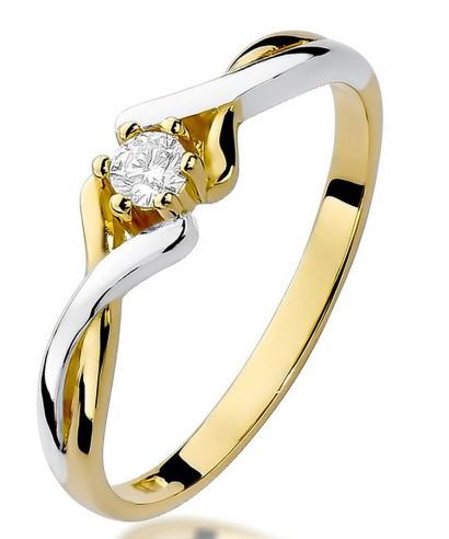 Prsten Bonore - Zlato 585 - Diamant 0,08 Ct