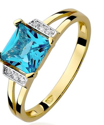 Prsten Bonore - Zlato 585 - Topaz 1,4 Ct