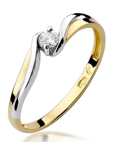 Prsten Bonore - Zlato 585 - Diamant 0,08 Ct