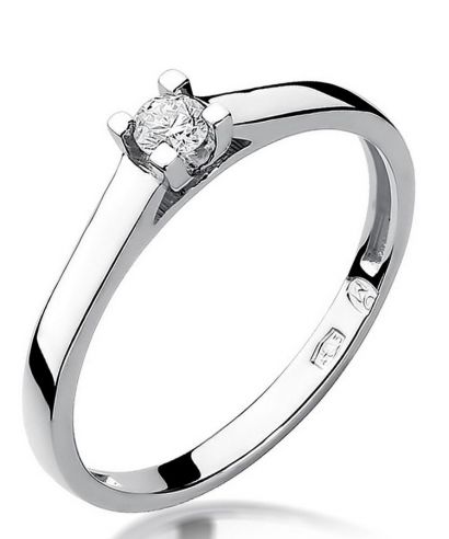 Prsten Bonore - Bílé Zlato 585 - Diamant 0,08 Ct