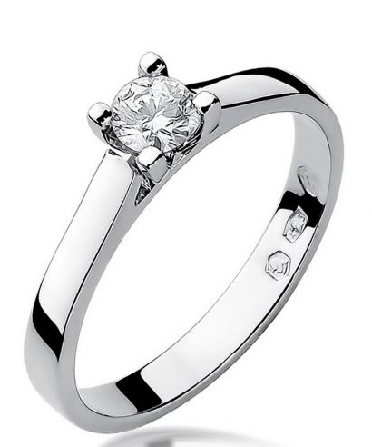 Prsten Bonore - Bílé Zlato 585 - Diamant 0,3 Ct