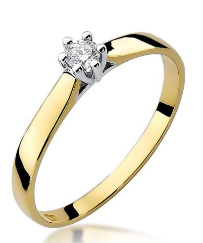 Prsten Bonore - Zlato 585 - Diamant 0,08 Ct