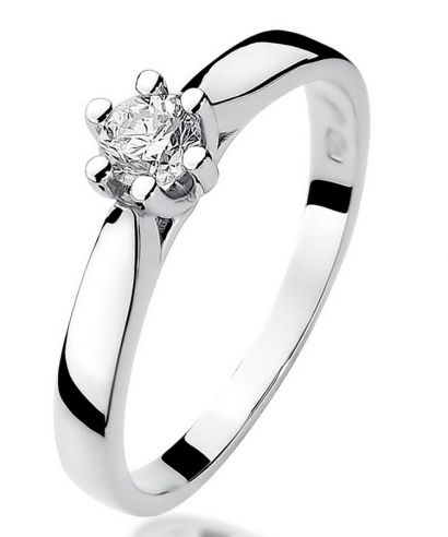 Prsten Bonore - Bílé Zlato 585 - Diamant 0,25 Ct