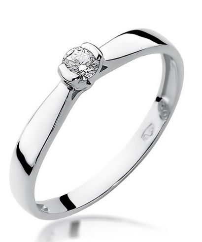 Prsten Bonore - Bílé Zlato 585 - Diamant 0,1 Ct