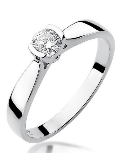 Prsten Bonore - Bílé Zlato 585 - Diamant 0,25 Ct