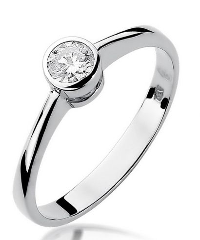 Prsten Bonore - Bílé Zlato 585 - Diamant 0,25 Ct