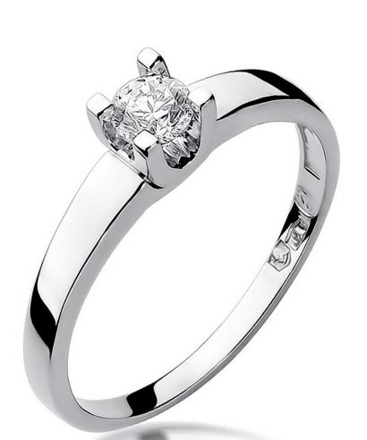 Prsten Bonore - Bílé Zlato 585 - Diamant 0,25 Ct
