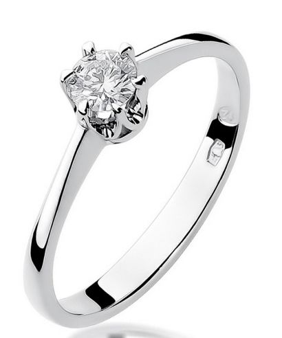 Prsten Bonore - Bílé Zlato 585 - Diamant 0,2 Ct