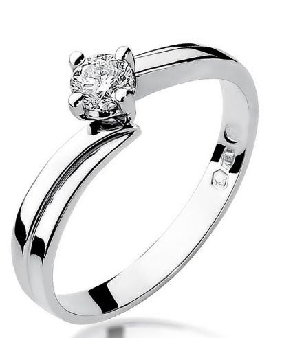 Prsten Bonore - Bílé Zlato 585 - Diamant 0,3 Ct