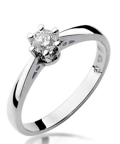 Prsten Bonore - Bílé Zlato 585 - Diamant 0,25 Ct