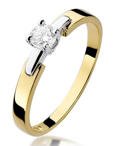 Prsten Bonore - Zlato 585 - Diamant 0,2 Ct