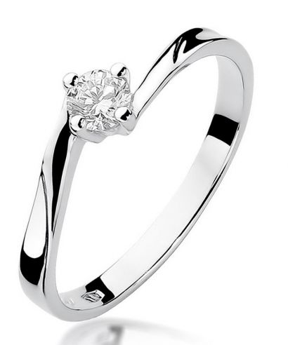 Prsten Bonore - Bílé Zlato 585 - Diamant 0,2 Ct