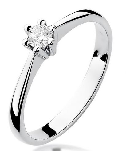 Prsten Bonore - Bílé Zlato 585 - Diamant 0,15 Ct