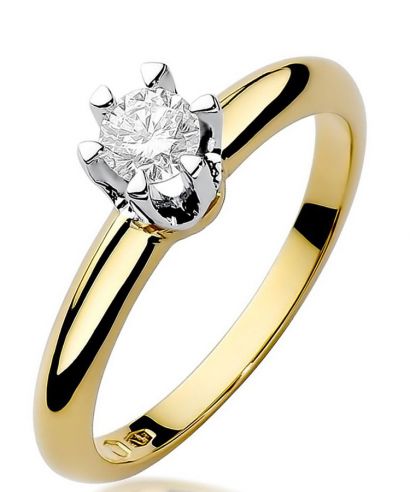 Prsten Bonore - Zlato 585 - Diamant 0,3 Ct