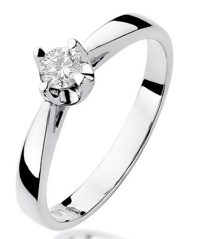 Prsten Bonore - Bílé Zlato 585 - Diamant 0,2 Ct